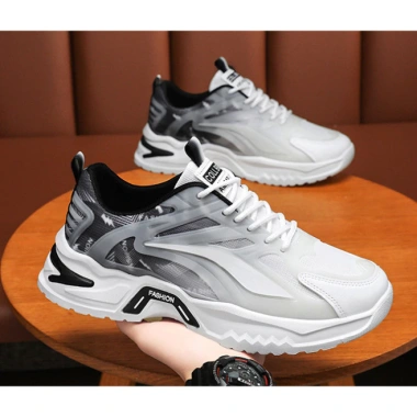 Giày Sneaker Nam Đế Cao Su Non Tăng Chiều Cao Tự Nhiên - Trend 2.024, Thể Thao, Giá 832.500 VND 3