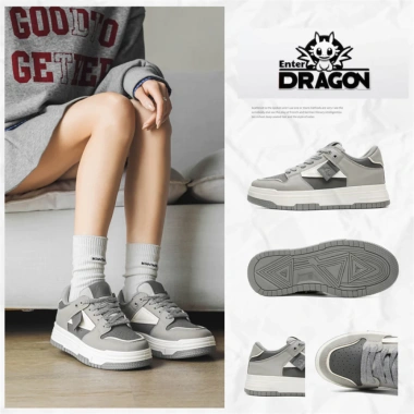 Giày sneaker nam nữ Enter Dragon De Monaco Gray 2.026 - Cỡ +1, giảm giá 427k 3 Giày sneaker nam nữ Enter Dragon De Monaco Gray 2.026 - Cỡ +1, giảm giá 427k 3