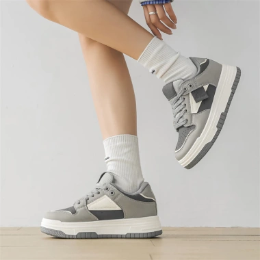Giày sneaker nam nữ Enter Dragon De Monaco Gray 2.026 - Cỡ +1, giảm giá 427k
