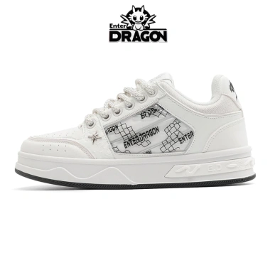 Giày Sneaker Nam Nữ Enter Dragon The White Snake: Giá 492.000 VND, Thoải Mái