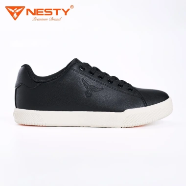 Giày Sneaker Nam Nữ NESTY Classic Đen Trắng - Đế Êm Nhẹ, Basic Giá 607.600 VND