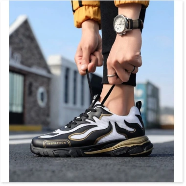Giày sneaker nam thể thao chạy bộ, đế cao su cực bền, tặng nước hoa, giá 1,200,000₫