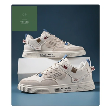 Giày sneaker nam thổ cẩm chống trượt, phong cách năng động, thoải mái, bền bỉ - giá 627.500 VND