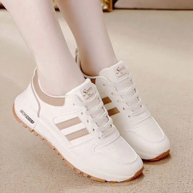 Giày Sneaker Nữ Da Hàn Quốc QR02 - Thể Thao, Trẻ Trung, Năng Động, Giá 221.600đ