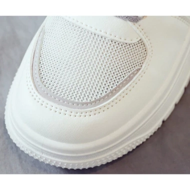 Giày sneaker nữ đế bằng phối lưới mã hot – nhẹ nhàng, êm chân, video HD, giảm giá 20%