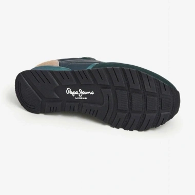 Giày sneaker nữ Pepe Jeans Brit Prints: phối xanh ngọc ánh tím, cá tính, chính hãng, giảm còn 612k 4