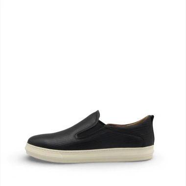 Giày Sneaker Slip-On TOMOYO Đen Đế Trắng Da 2 lớp TMN51.101 - Thoải mái đi làm, đi chơi, giảm 17% Giày Sneaker Slip-On TOMOYO Đen Đế Trắng Da 2 lớp TMN51.101 - Thoải mái đi làm, đi chơi, giảm 17%