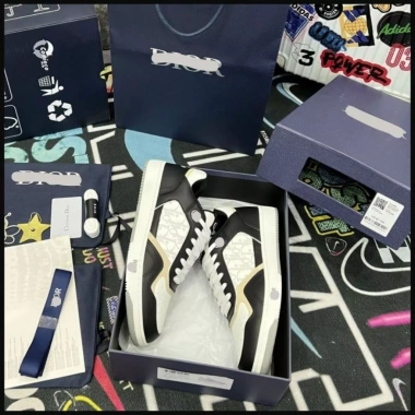 Giày Sneaker Thể Thao Nam Nữ Dio B27 Full Box Bill-BAKANY Đen Xám Giá 449k 2
