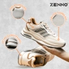 Giày Sneaker Thể Thao Nam ZENNO CS067 Da Cao Cấp Đế Cao Su Nguyên Khối Tăng Chiều Cao 4,5cm Giá 640.000 VNĐ 5