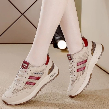 Giày Sneaker Thể Thao Nữ Trắng 2.025 - Lưới thoáng khí, thiết kế hiện đại, 391k 2 Giày Sneaker Thể Thao Nữ Trắng 2.025 - Lưới thoáng khí, thiết kế hiện đại, 391k 2