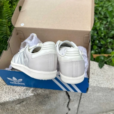 Giày Sneaker Thời Trang Samba OG Trắng Chữ Vàng Chính Hãng Giá Giảm - 2.35 Triệu 2