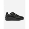 Giày Sneakers Da Thật Đen - Đế Êm Nhẹ, Đi Bộ Thoải Mái, Giá 850k