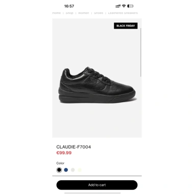 Giày Sneakers Da Thật Đen - Đế Êm Nhẹ, Đi Bộ Thoải Mái, Giá 850k 2