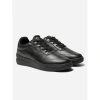 Giày Sneakers Da Thật Đen - Đế Êm Nhẹ, Đi Bộ Thoải Mái, Giá 850k 3