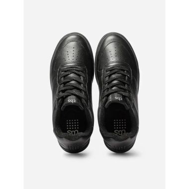 Giày Sneakers Da Thật Đen - Đế Êm Nhẹ, Đi Bộ Thoải Mái, Giá 850k 4