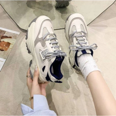 Giày Sneakers Nữ Đế Độn Tăng Chiều Cao Hai Màu 68 - Giá 832.500, Tinh Tế 2