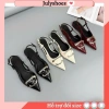 Giày sục bệt nữ mũi nhọn khoá vuông thời trang cao cấp - Giá chỉ 185.000đ
