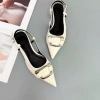 Giày sục bệt nữ mũi nhọn khoá vuông thời trang cao cấp - Giá chỉ 185.000đ 6