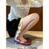 Giày sục búp bê nơ tone đỏ - Đẹp xinh, có sẵn, giảm còn 209.300₫ 5
