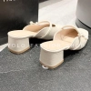 Giày sục hở gót cao gót nữ mũi vuông êm mềm, quai ngọc cao cấp TG17 - Giá 236k 8