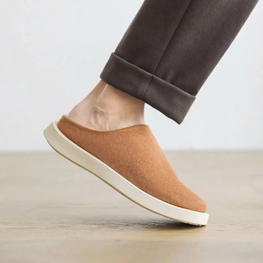Giày Sục Nam Da Lộn Cao Cấp AG96 Slip On Đế Cao Su Êm Nhẹ Chống Trượt Phong Cách Hàn Quốc - Giá 690.000₫ 2