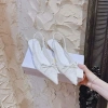 Giày sục nữ mũi nhọn ren hoa hồng gắn nơ xinh xắn – Mã 53, giá chỉ 105.000₫ 5