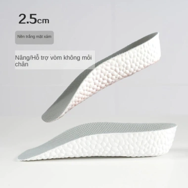 Giày Tăng Chiều Cao Đế Khử Mùi Nam Nữ – Mềm Chống Sốc, Đệm Chân Hè Nhẹ, 495k 8