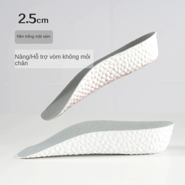 Giày Tăng Chiều Cao Đế Khử Mùi Nam Nữ – Mềm Chống Sốc, Đệm Chân Hè Nhẹ, 495k 10