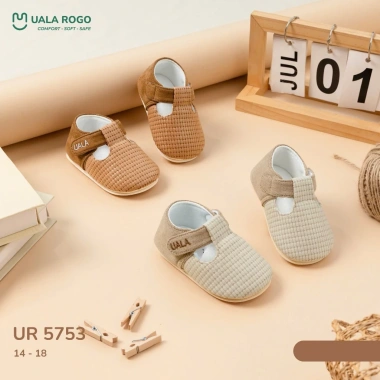 Giày Tập Đi Đáng Yêu Uala Rogo cho Bé Đệm êm, Đế chống trượt, Giá chỉ 175.000₫ 4