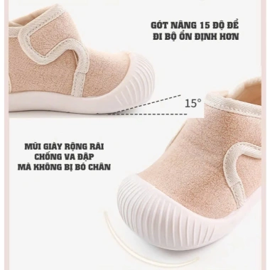 Giày tập đi Nemo chất liệu cao cấp mềm mại êm ái cho bé 6-30 tháng - giá 100.000đ 5