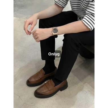 Giày Tây Loafers Flag Leather Chính Hãng Phối Màu Nâu Sang Trọng Giá 1,200,000₫ 7