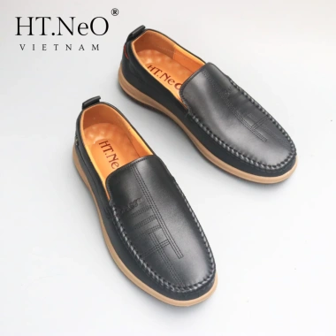 Giày tây lười HT.NEO da bò thật nam công sở GM-60 - trẻ trung, lịch sự, giá 590k