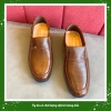 Giày tây lười nam da bò nâu đế cao su đúc cao cấp, chống trơn trượt - Giá 219k 2