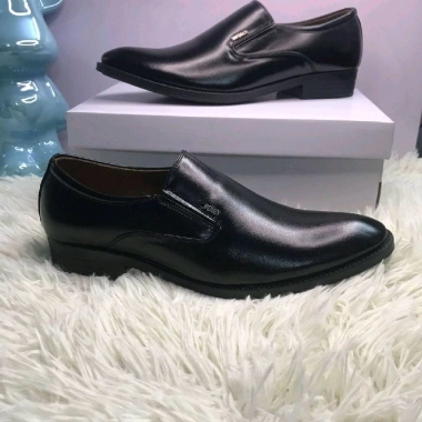 Giày tây lười nam đế cao su chống trượt, êm ái size 38-44, phối vest sang trọng