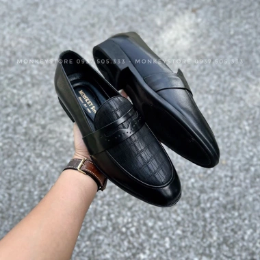 Giày Tây Nam Công Sở Da Thật MK41 - Bảo Hành 12 Tháng, Giá Ưu Đãi 399.000₫