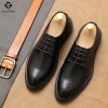 Giày Tây Nam Công Sở DERBY 2.025 POLYTINO Da Bò Cao Cấp, Đế Cao Su Êm Ái, Tăng Chiều Cao, BH 12 Tháng - Giá 809.000 VND 9