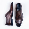 Giày tây nam công sở ERMAND đế phíp da bò thật bảo hành 1 năm oxford T154 869k 8