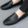 Giày Tây Nam Công Sở LD07 Da Bò Cao Cấp Đế Khâu Giày Lười Hàn Quốc Đẹp Trẻ Trung 3