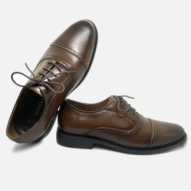 Giày Tây Nam Da Bò Dinosa G216 Oxford Đế khâu - Tăng chiều cao sang trọng 499.000₫