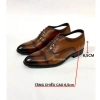Giày tây nam da bò độn đế 6,5cm, lịch lãm, đế cao su non khâu - Giá 379k 2