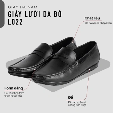 Giày Tây Nam Da Bò Thật G66 Cao 3cm Khâu Lười Hàn Quốc, Trẻ Trung - Giá 286.200₫ 9