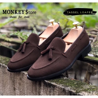 Giày tây nam da lộn loafer MK05 - Giá 555.000, bảo hành 12 tháng, video độc quyền