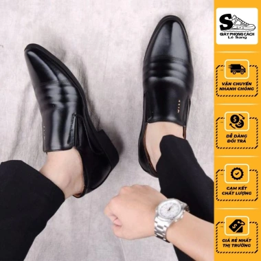 Giày tây nam da mềm, đế khâu thời thượng size 38‑43 - Giá chỉ 225.000đ (Giảm 63.000đ) T3 3