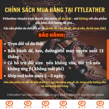 Giày tây nam da thật Derby công sở buộc dây Big size 44-45 Fttleather màu trơn F301 980k