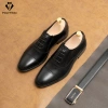 Giày Tây Nam Oxford 192 POLYTINO Da Bò – Đế Phíp, Buộc Dây, BH 12 Tháng, 1.6 triệu 2