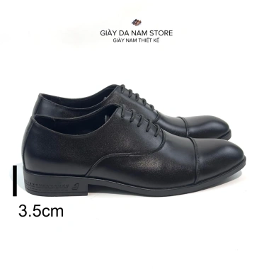 Giày Tây Nam Tăng Chiều Cao 6,5cm Da Bò Nhập Khẩu 100% Bảo Hành 12 Tháng - Giá Ưu Đãi 2.026