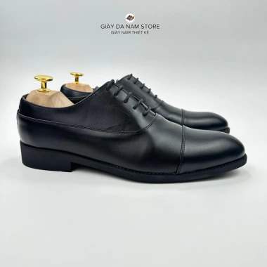 Giày Tây Oxford Da Bò Nhập Khẩu Đế Cao Su Khâu - Bảo Hành 12 Tháng - 405.000 VND