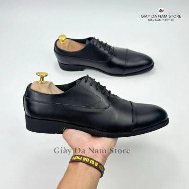 Giày Tây Oxford Da Bò Nhập Khẩu Đế Cao Su Khâu - Bảo Hành 12 Tháng - 405.000 VND