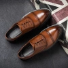Giày Tây Oxford Nam Da Bò Nguyên Tấm Đế Cao 4cm Lịch Lãm - Sang Trọng, Giá 592k 3