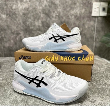 Giày Tennis Asics Gel Resolution 9 Trắng Đen – Đệm êm, Bám Đường tốt, Giá ưu đãi 1.250.000₫ 3